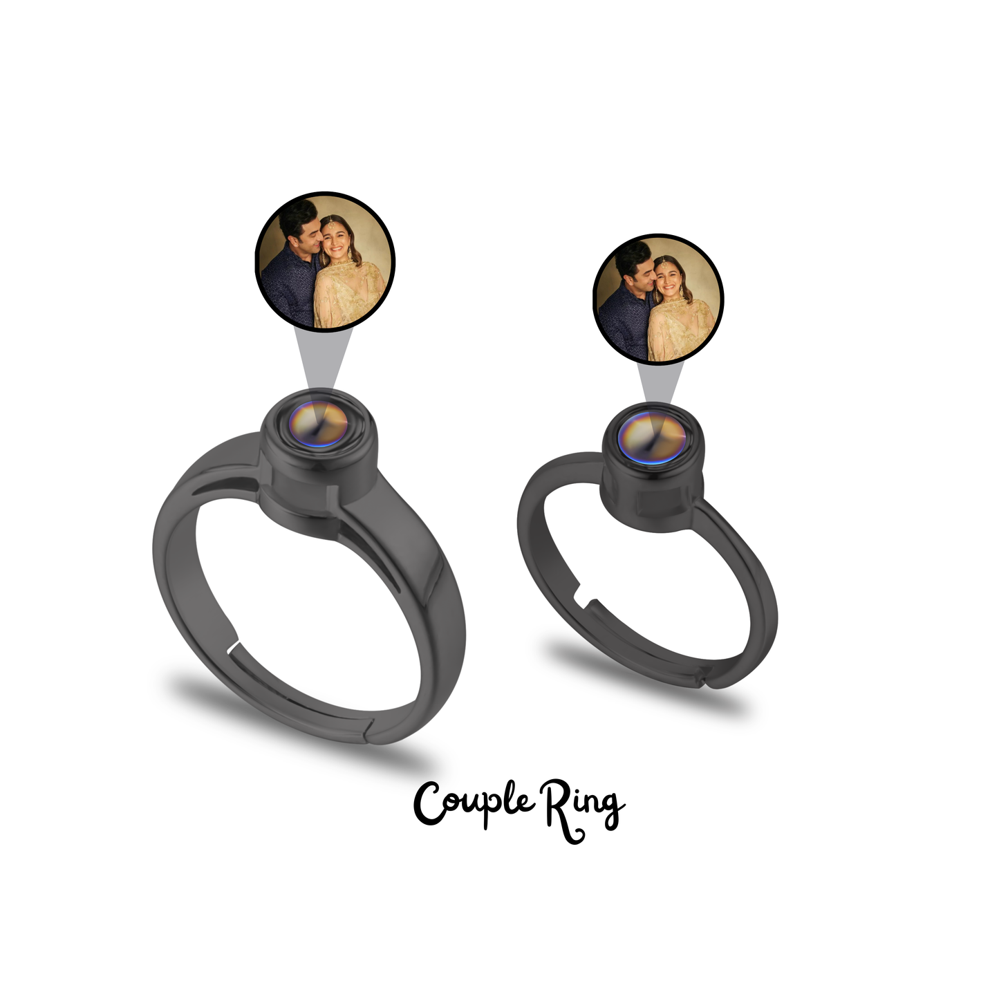 Photo Ring - (For Him & Her)